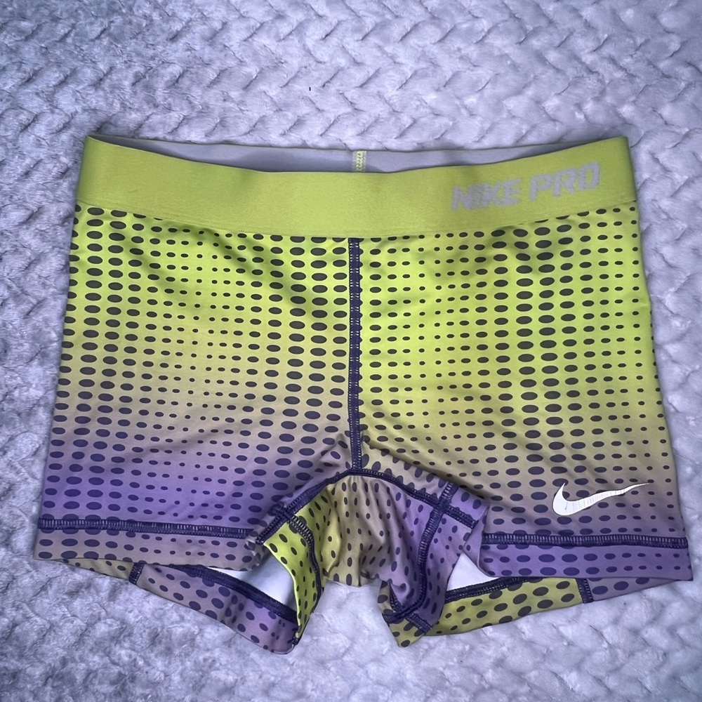 Women’s Nike green and purple tights